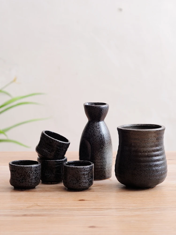 

Японский керамический набор сакэ, набор для вина, античный набор сакэ, диспенсер для напитков, классический винтажный декантатор, винтажные...