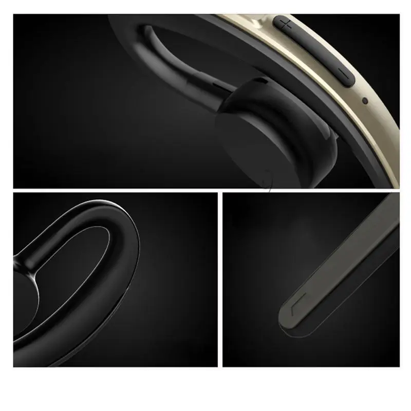 Handsfree бизнес Bluetooth наушники с микрофоном Голосовое управление Беспроводная
