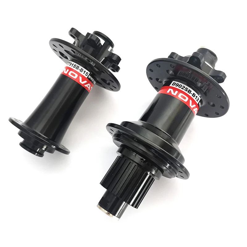 Новатек D791SB B15 D902SB B12 MTB j крюк диск 6 болт BOOST концентраторы микро шлицевой 12v