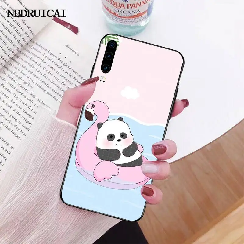 NBDRUICAI милый китайский панда чехол для телефона Huawei P30 P20 P10 P9 P8 Mate 20 10 Pro Lite |