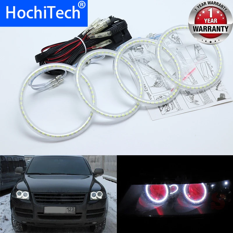 Для Volkswagen Touarg 2003 2004 2005 2006 ультра яркие красные/зеленые/Белый светодиодный глаза