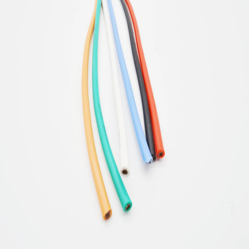 Термостойкие 2 м мягкий силиконовый провод 12AWG 14AWG 16AWG 18AWG 20AW G 22AWG 24AWG 26AWG 28AWG 30AWG