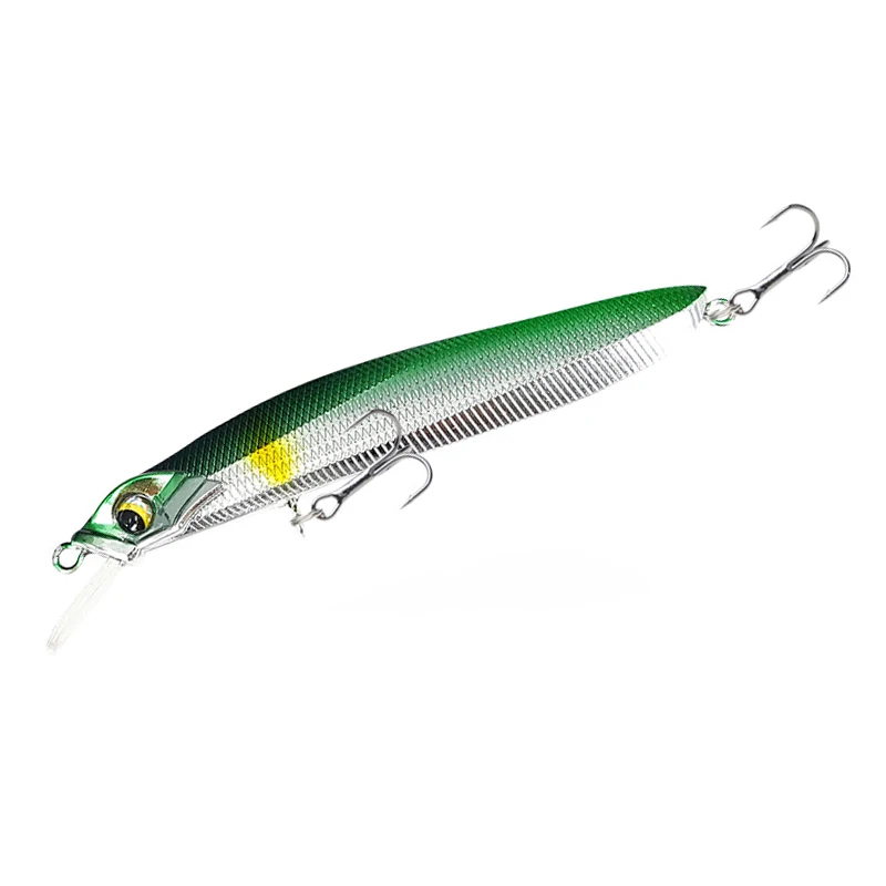 

Professional Quality The New Minnow Wobbler Fishing Lures 100mm Artificial Hard Bait Depth Fake Baits Slow Sinking or Flaoting