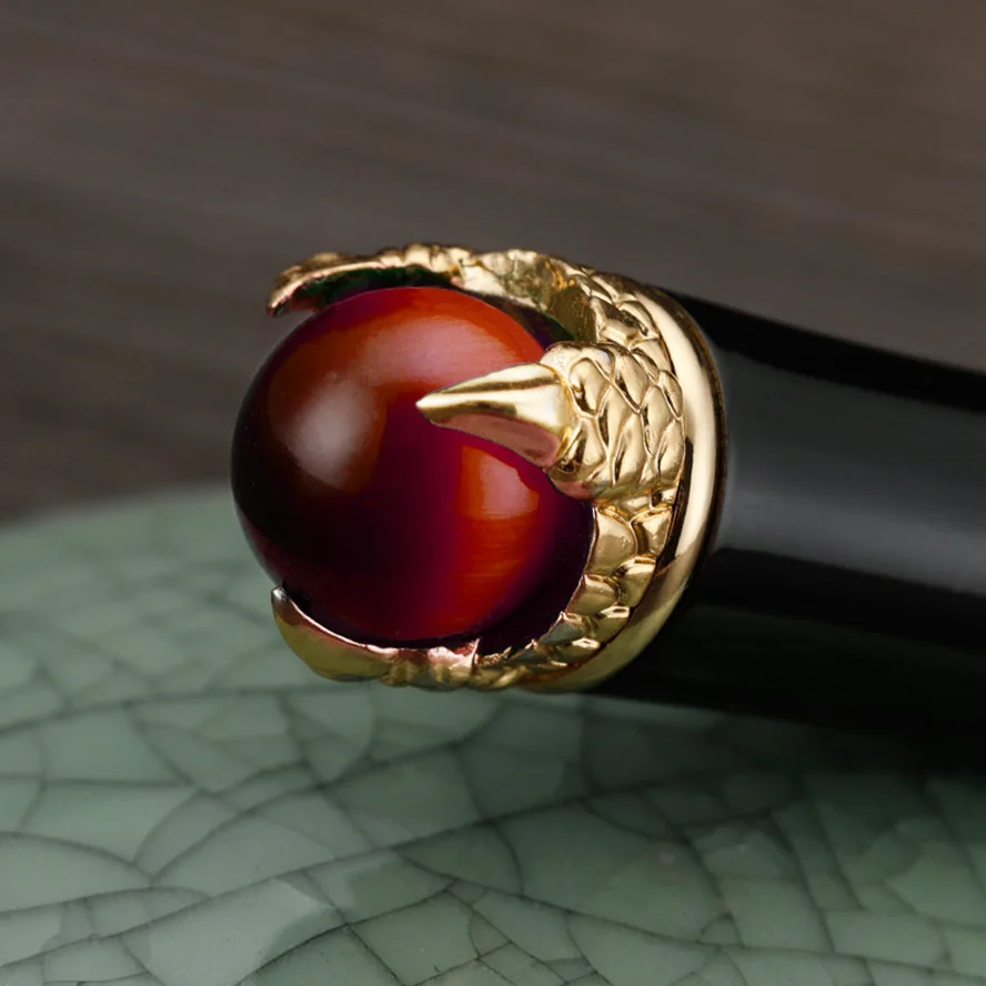Роскошная серия Jinhao Dragon King авторучка 1 0 мм Художественный Изогнутый наконечник