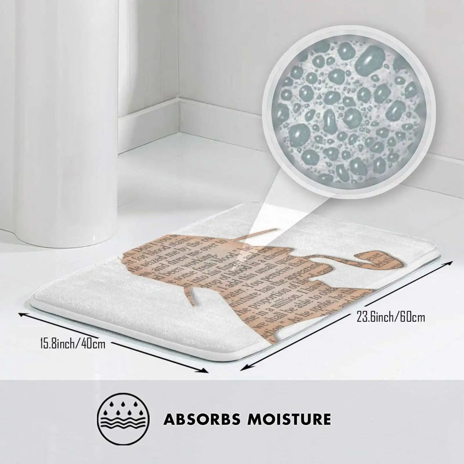 Мультяшный детектив Шерлок мягкие интересные товары для помещений ковер домы Bbc