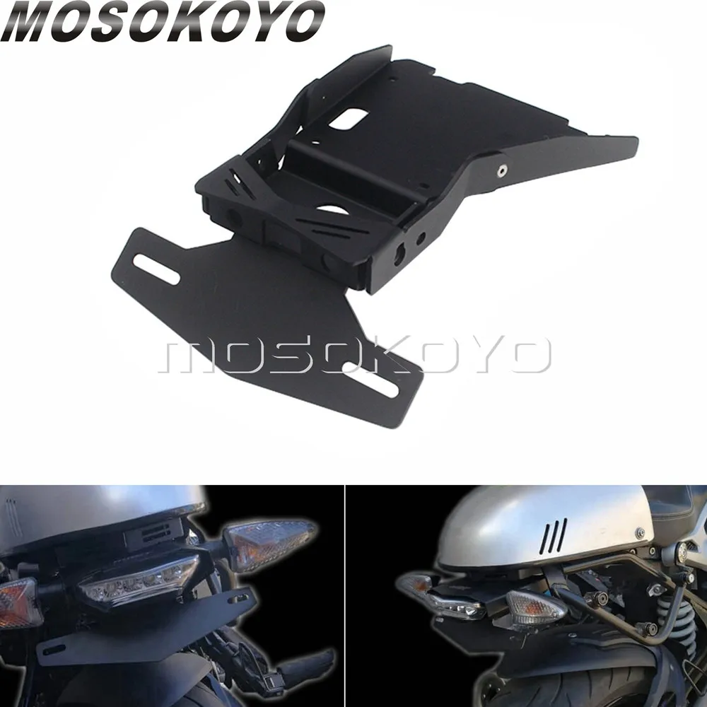 

Задние аккуратные задние номерные знаки держатель кронштейн Fender Eliminator подходит для OEM задние фонари с сигналом поворота для BMW R NINE T 2014-2019 вс...