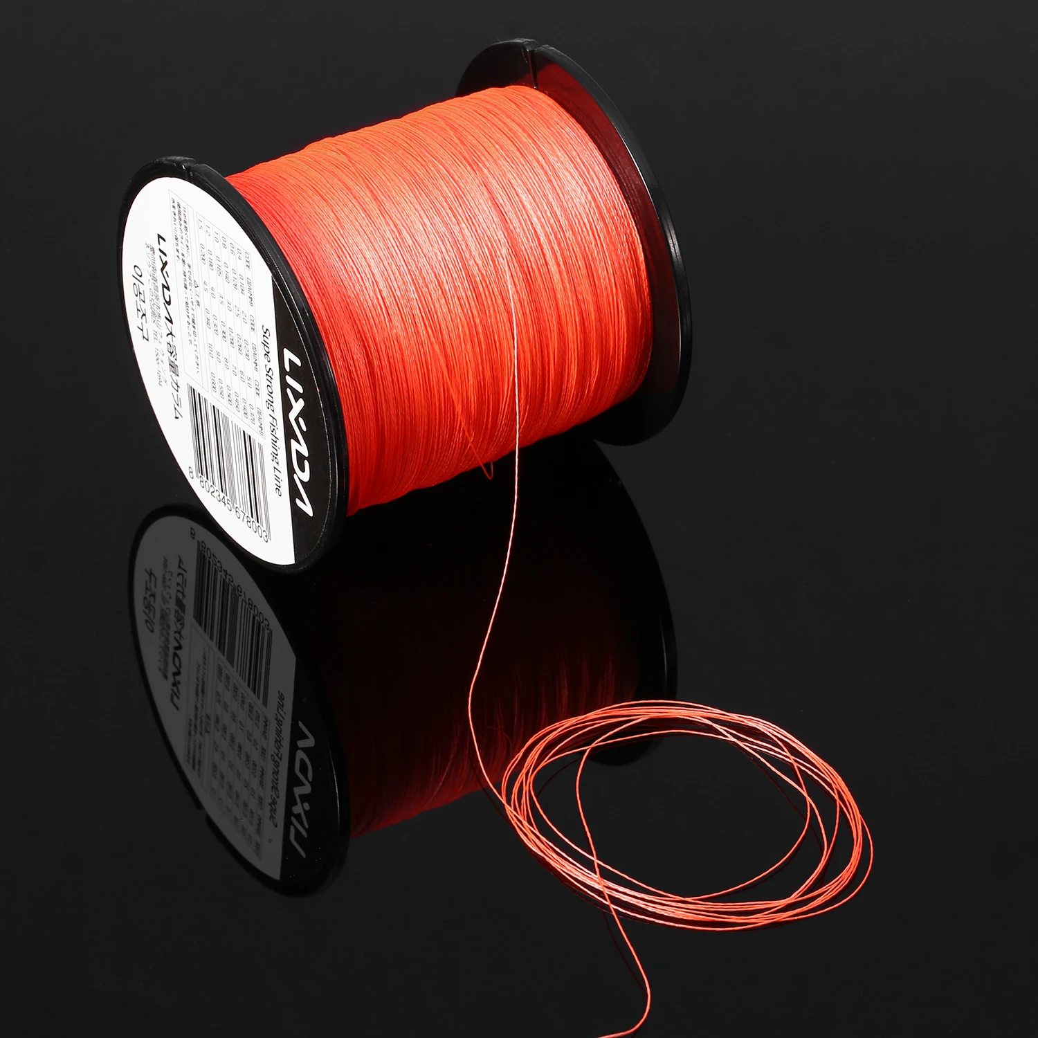 

Lixada 500m Braided Multicolor Fishing Line 4 Strands Multifilament PE Fishing Wire Fishing String for Saltwater Freshwater