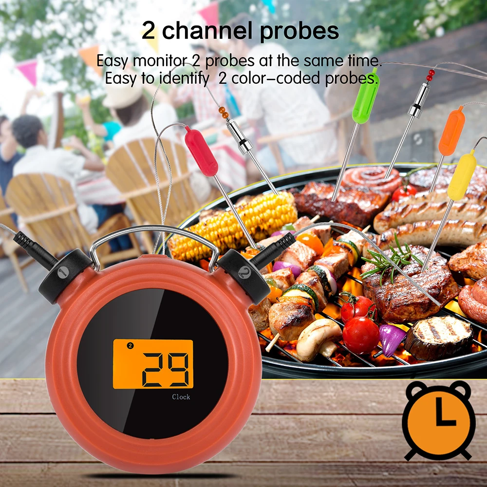 Цифровой термометр AidMax MiniClock кухонный прибор для измерения температуры духовки