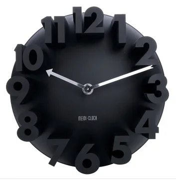 3D настенные часы современный дизайн Настенный декор стереоскопические кухонные