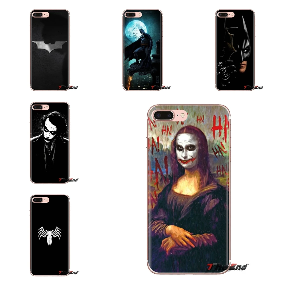 Silicone Cases Covers Arkham Origins Joker Batman logo For Samsung Galaxy S3 S4 S5 Mini S6 S7 Edge S8 S9 S10 Plus Note 3 4 5 8 9 |