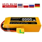 Литиевые батареи 6S 22,2 в 6000 мАч 30C 60C для радиоуправляемого дрона, аккумулятор LiPo для РУ самолета, вертолета, квадрокоптера, автомобиля, лодки, самолета