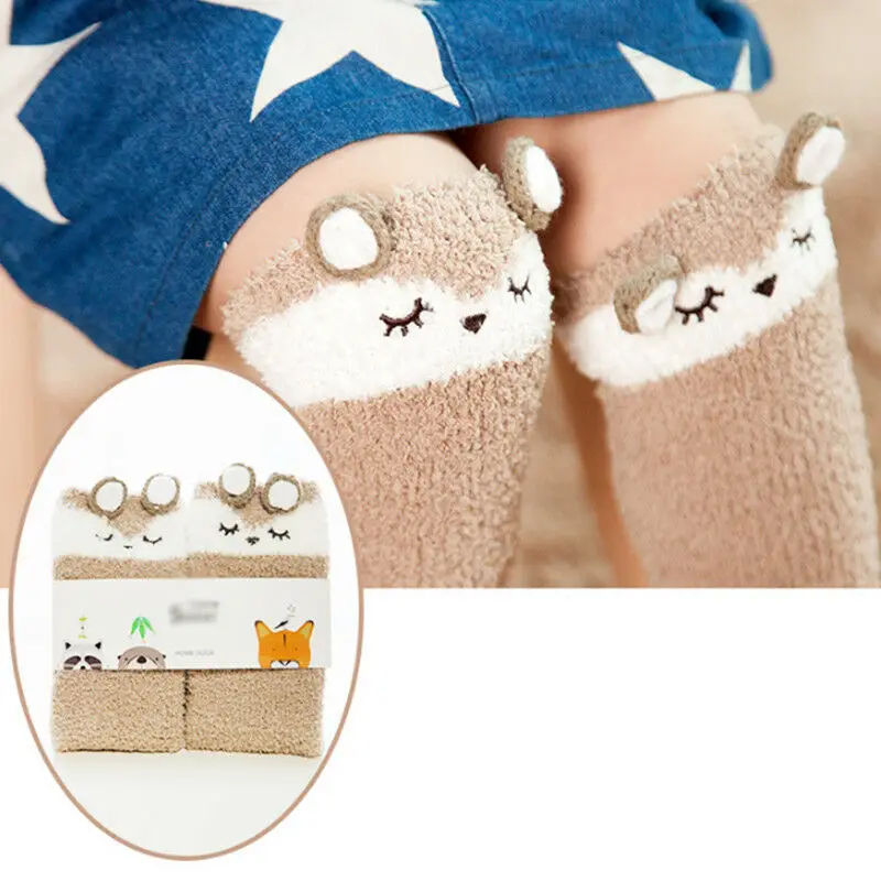 Детские для малышей с бантом маленьких девочек носки хлопковые чулки до колен Гольфы От 1 5 лет|Носки| |