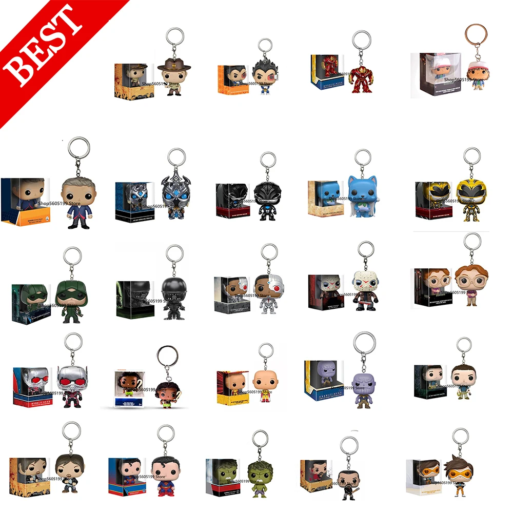 Брелок ракета Боб Росс Салли Фредди призрак Райдер Чаки танос с коробкой