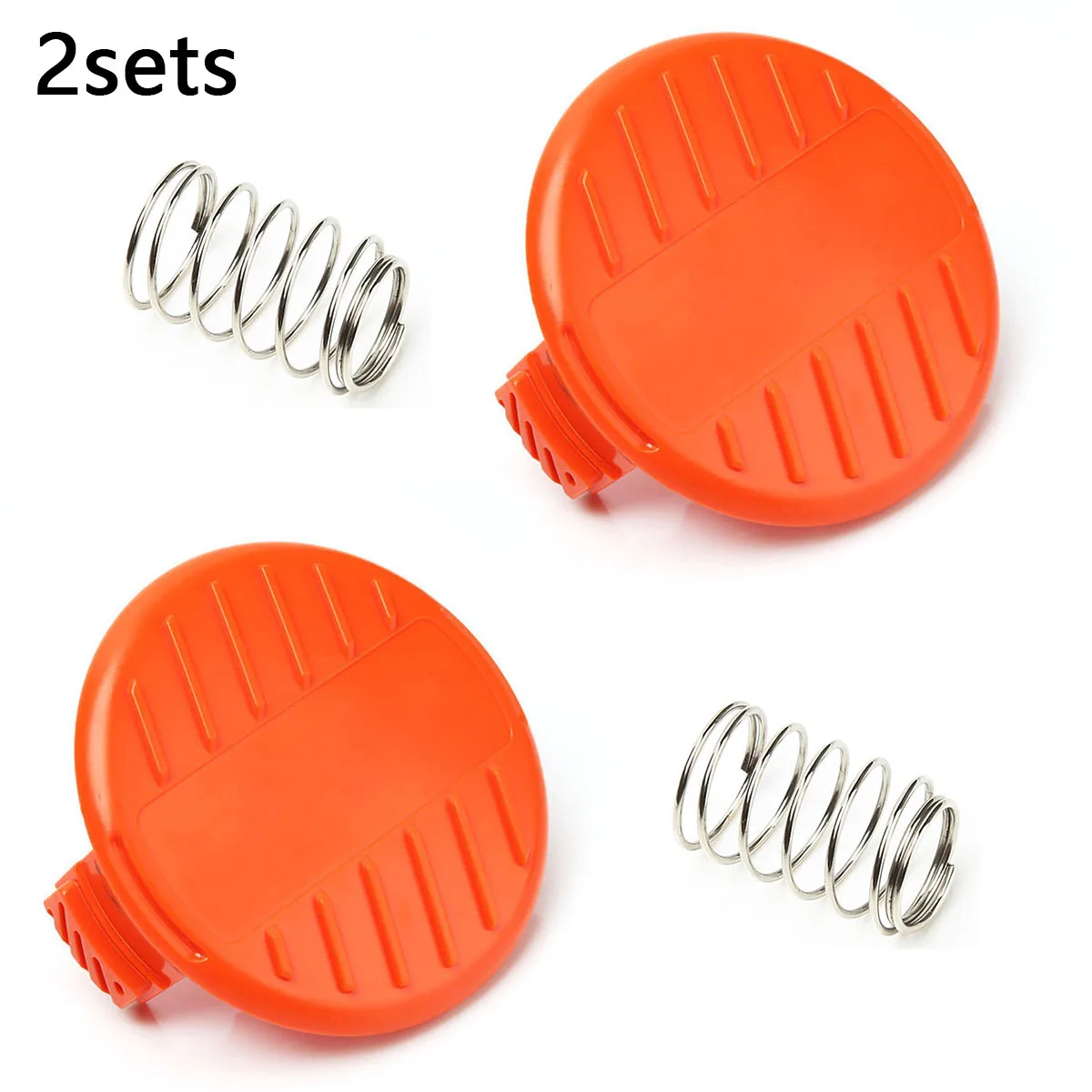 

2Pcs Trimmer Spool Line Cap Cover For Black & Decker Reflex GH400 GLC120 ST5530 Type Strimmer Cover Cap