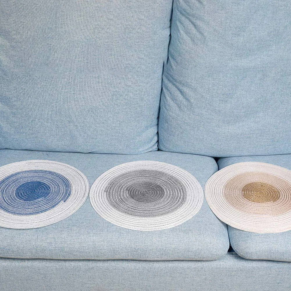 

Cat Scratcher Round 36cm Cat Scratch Mat Claws Grinding Pad Rug Paw Care Toy Sofa Table Furniture Protector Paw Grinding Tools