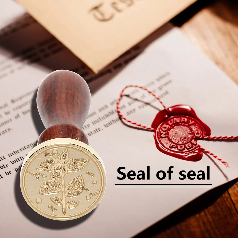 DIY печать с рисунком растений восковая ретро-конверт скрапбукинг фотоальбом