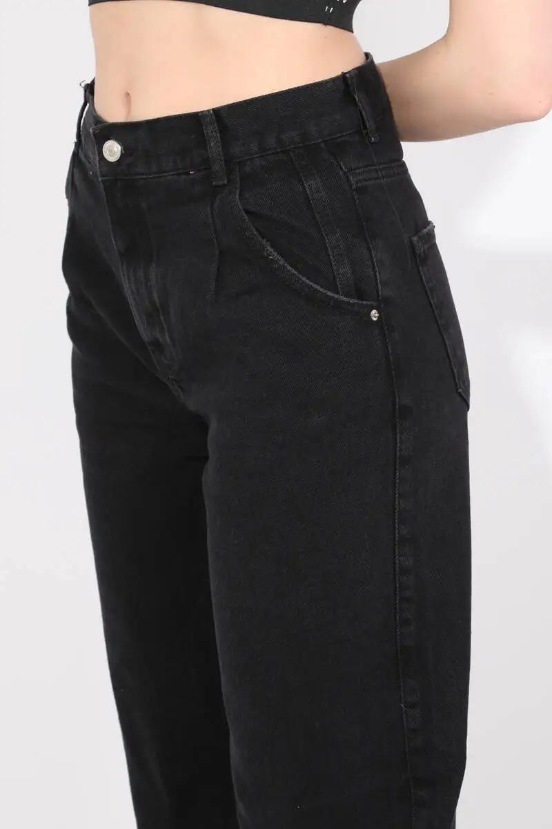 

Womens Black Balloon Jeans