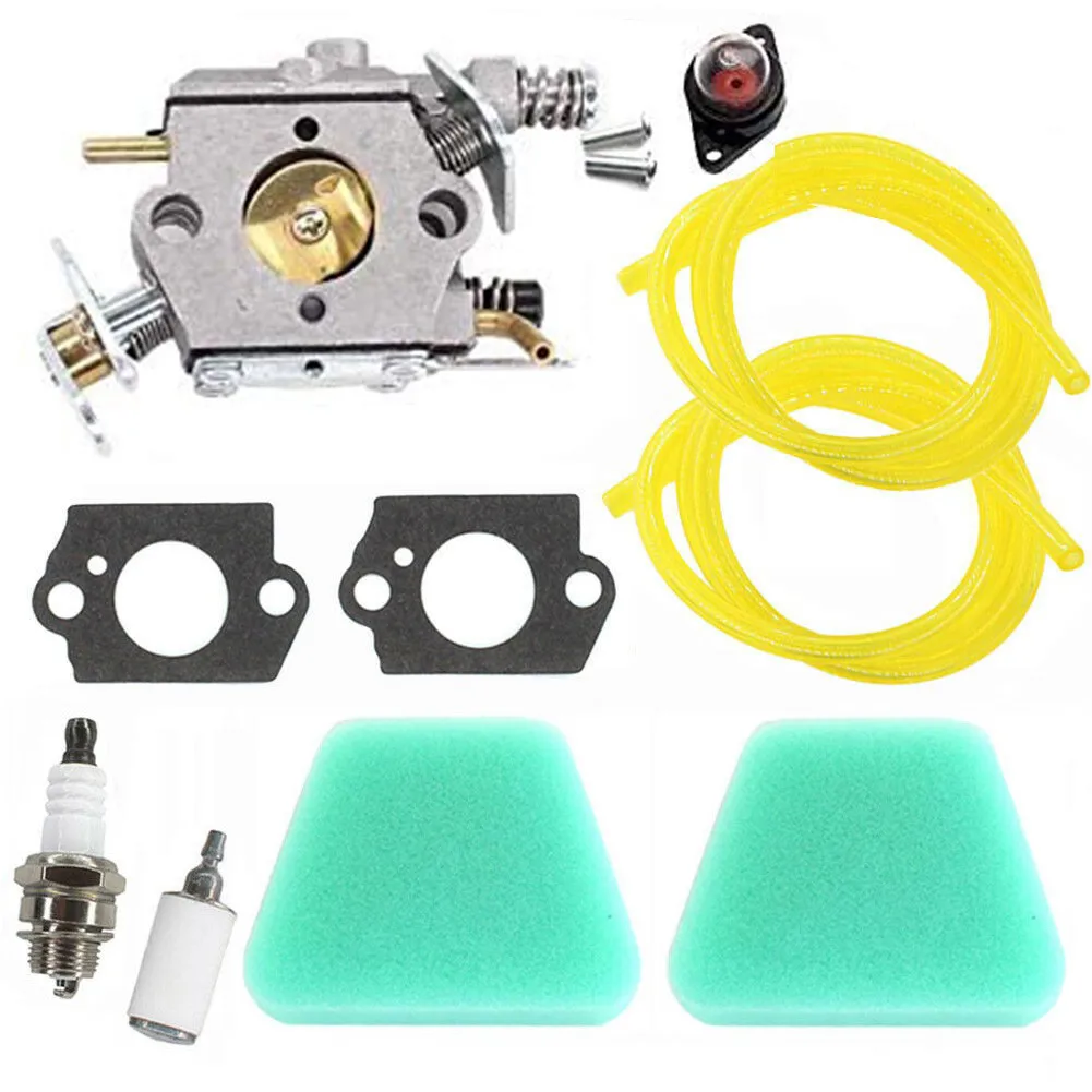 

Carburetor Air Filter Kit For Partner 350 351 370 371 390 420 Mcculloch 333 335 338 Poulan 050 2055 2115 5300718-21 WT-622