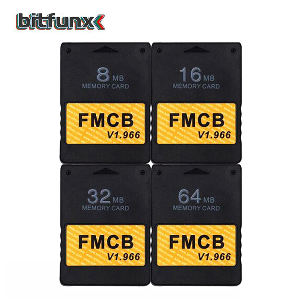 Bitfunx Free McBoot v1.966 8 Мб/16 Мб/32 Мб/64 Мб карта памяти для PS2 FMCB версии 1 966|Запасные части| |