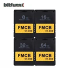 Карта памяти Bitfunx Free McBoot v1.966 8 Мб16 Мб32 Мб64 МБ для PS2 FMCB версия 1,966