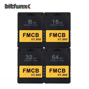 Карта памяти Bitfunx Free McBoot v1.966 8 Мб16 Мб32 Мб64 МБ для PS2 FMCB версия 1,966