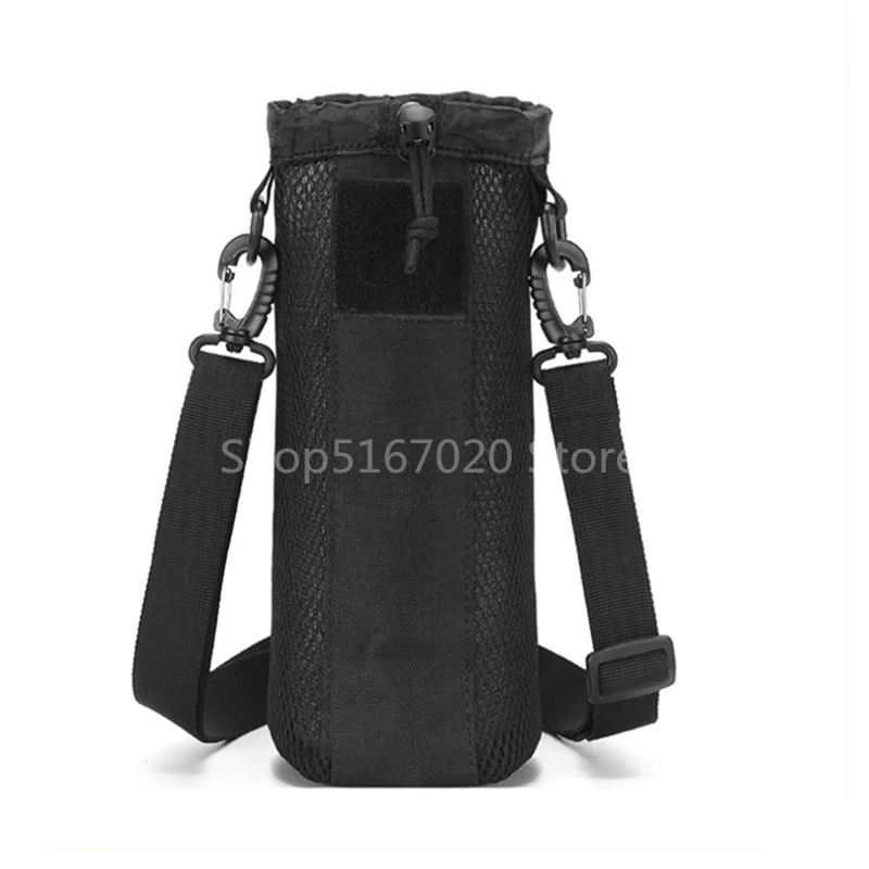 

Oxford cloth multifunctional camping cup water bottle bag hiking one-shoulder messenger water bottle bag