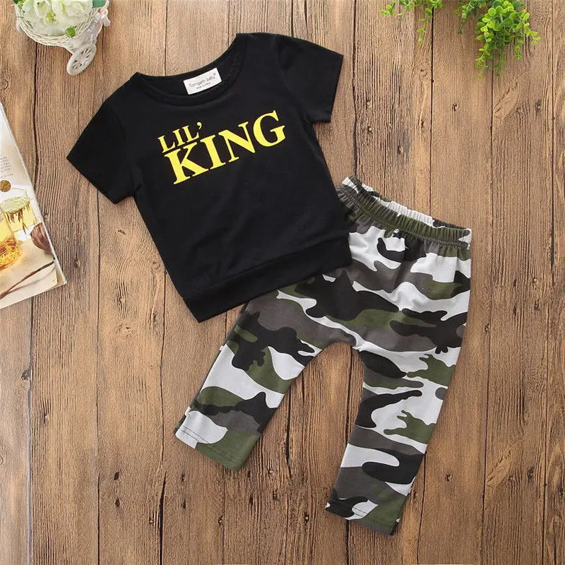 2 шт. одежда для малышей футболка маленьких мальчиков топы + длинные штаны