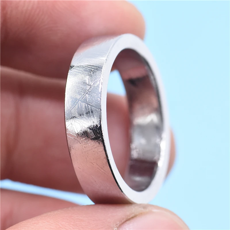 

Treasure Hunter Sweden M Iron Tiantian Universe Meteorite Ring Men and Women Special Significance Commemorative Love Ornament