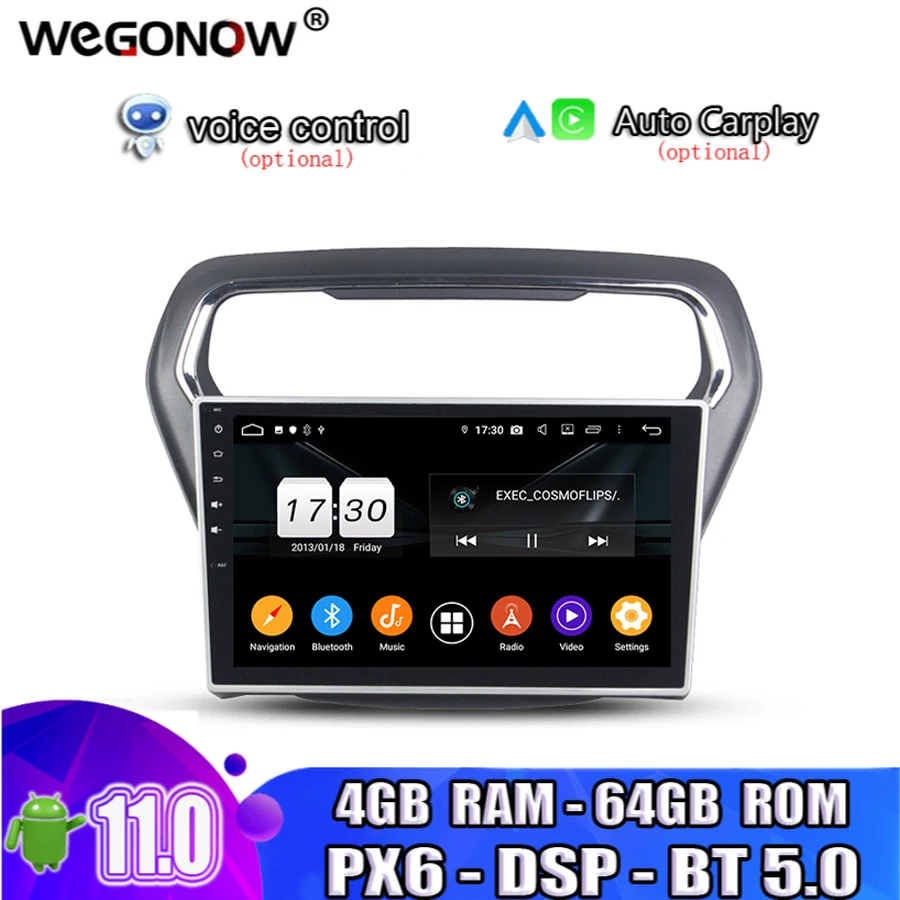 

Android 11,0 64 Гб ПЗУ 8 ядер автомобильный DVD-плеер GPS карта RDS радио Wi-Fi Bluetooth5.0 DVR задняя камера ТВ для Ford ESCORT 2014 2015