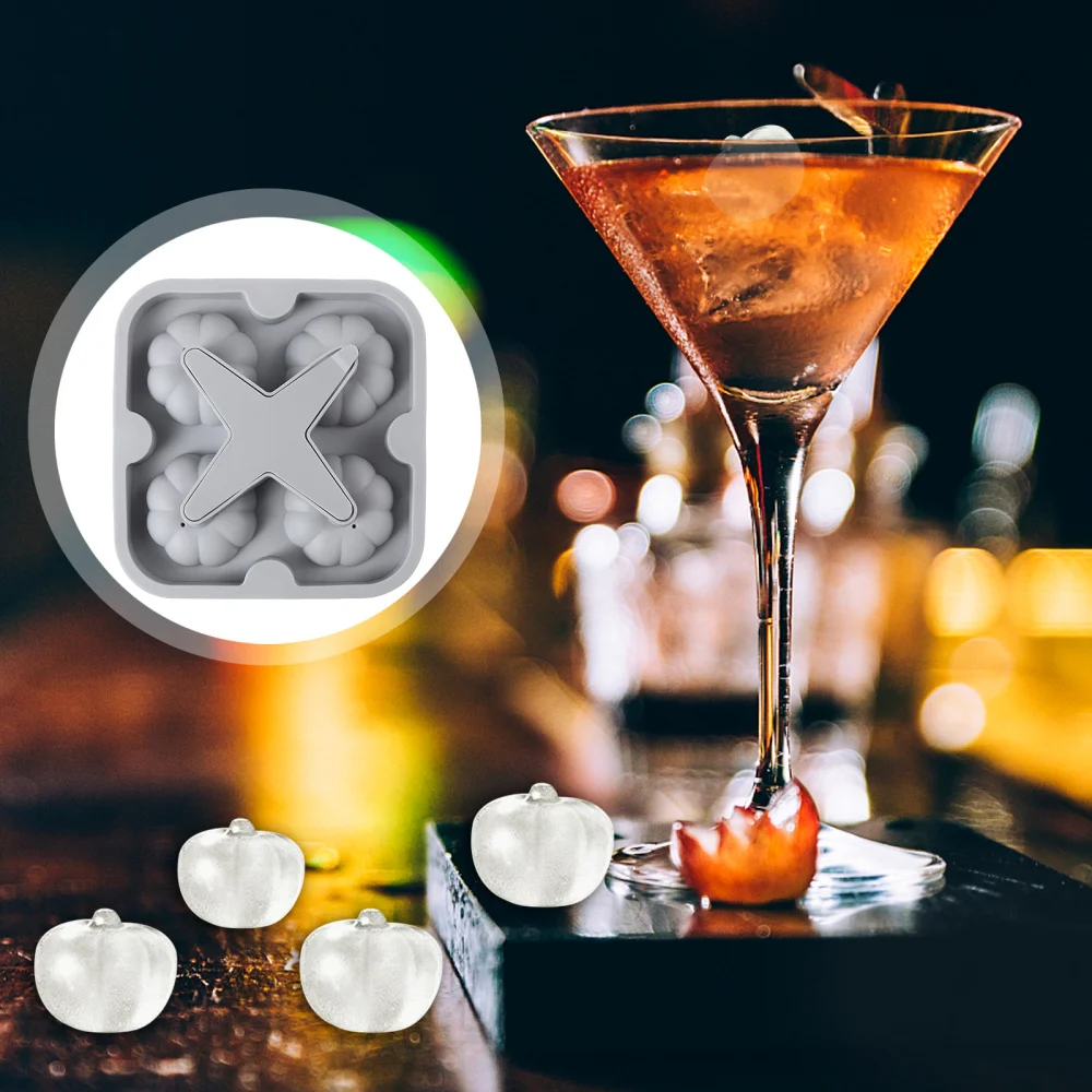 

1pc Household pumpkin shape Ice Mold Fridge Ice Mold Ice Making Mold