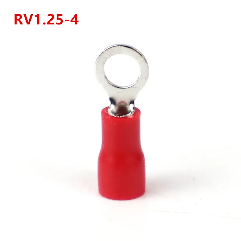 Фотоэлектрический обжимной соединитель для проводов с красным кольцом