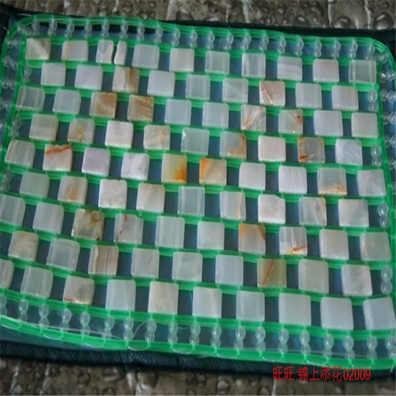 Китайская Нефритовая Изысканная подушка из натурального нефрита летняя крутая и