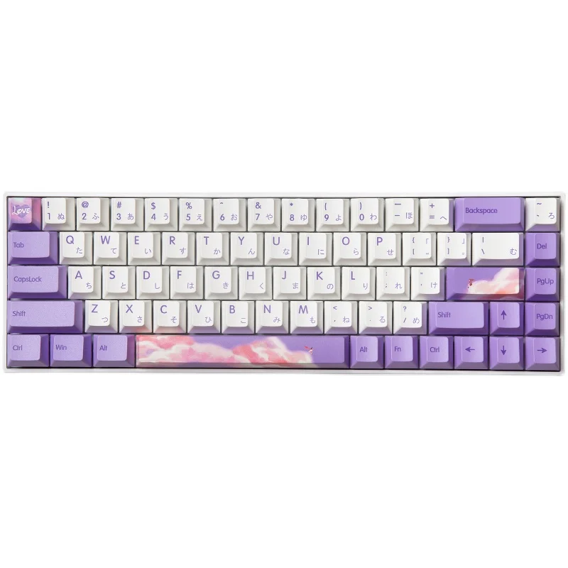 

121 key Dye Sublimation Dream Yu Keycap Cartoon Theme Personality PBT Cherry Original Keycap For Mechanical Keyboard