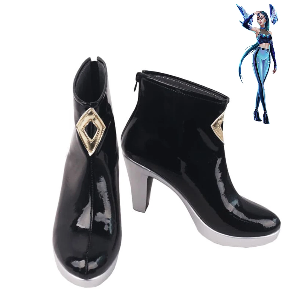 

League of Legends LOL KDA ALL OUT Kaisa Skin Shoes Cosplay Women Boots
