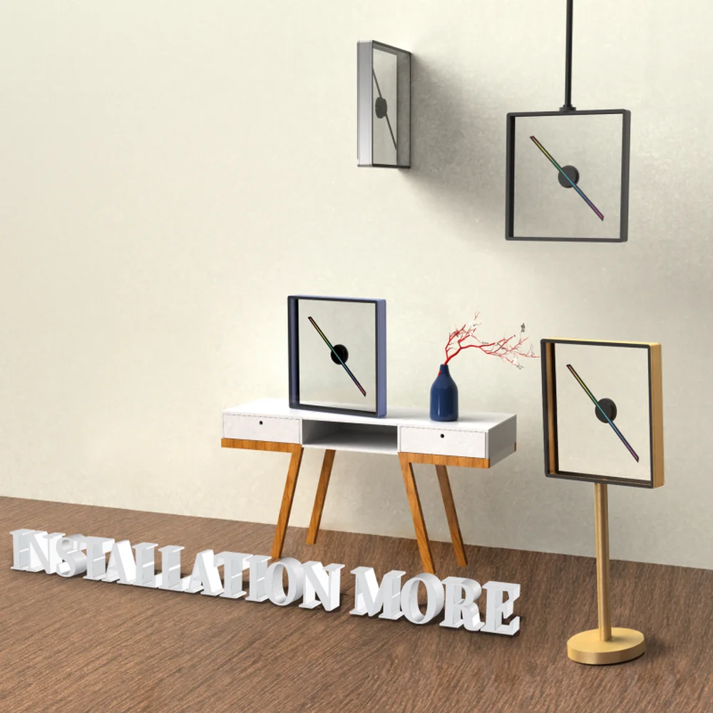 Светодиодный вентилятор рекламный аппарат все в одном высококачественный 3D