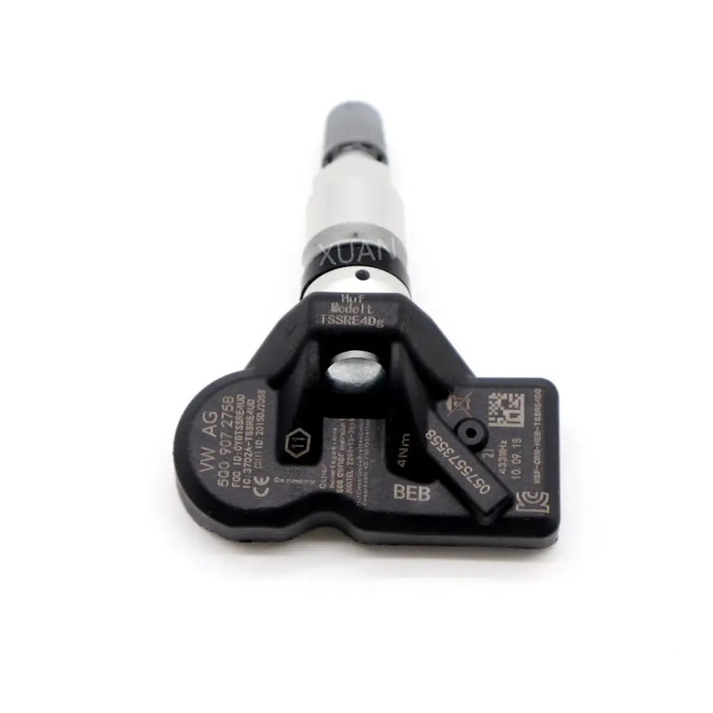 Система контроля давления в шинах TPMS 5Q0907275B для Audi Q2 (GA) Q3 (8U) Q4 Q5 (8R) Q7 Q8 R8 RS7 TT 433 МГц 2011