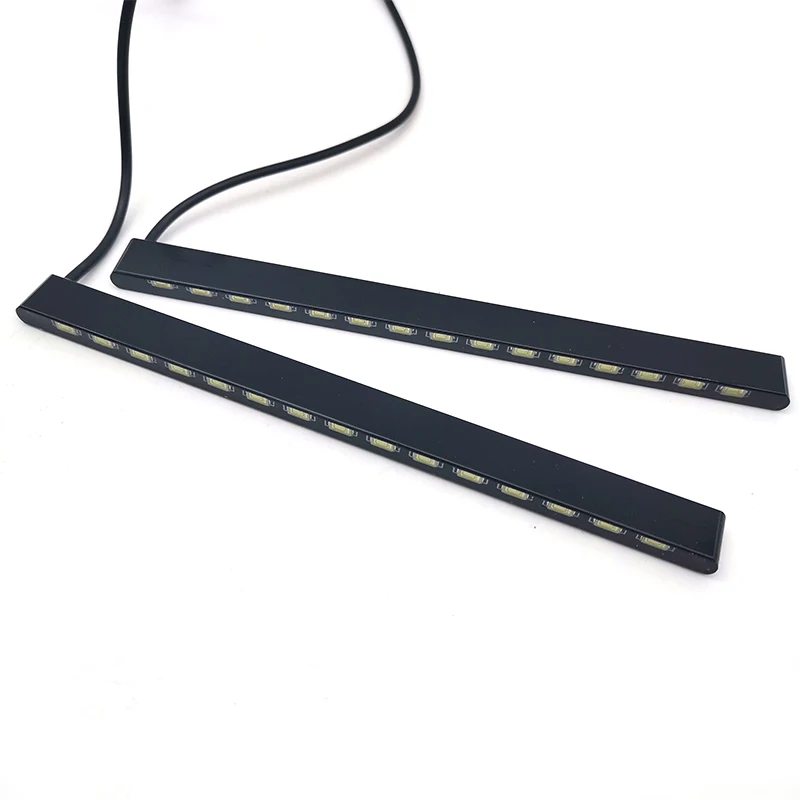 

2pcs Waterproof Ultra-Thin Car LED Fog Signal Light Daytime Running Lamp Strip DRL