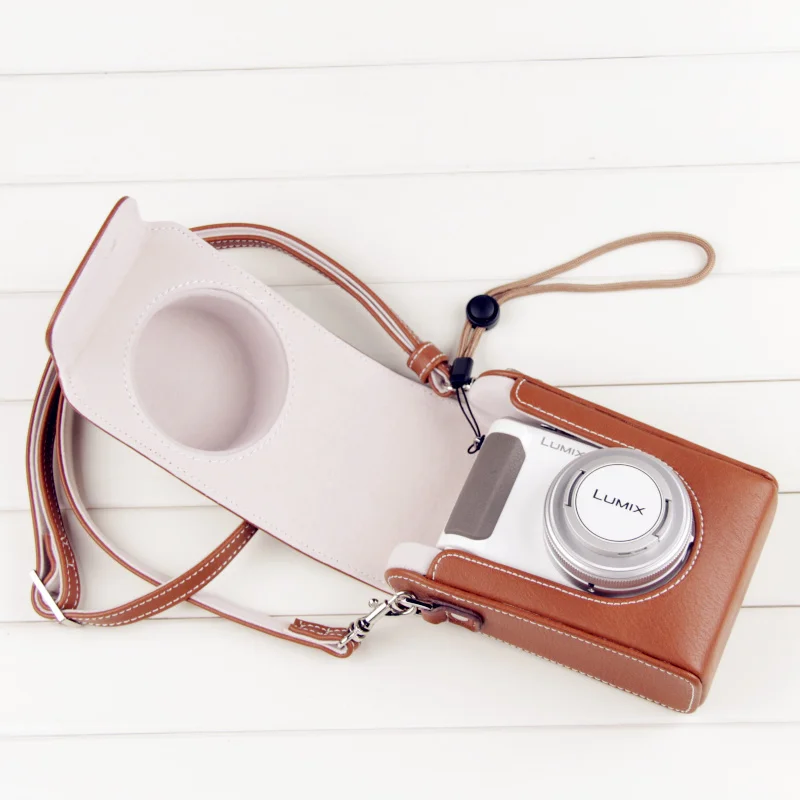 Чехол для камеры из ПУ Panasonic LUMIX DMC-LX100m2 LX100 GX880 GX850 GX800 GX85W GF10 GF9 GF8 GF7 GM5 M1 | Электроника