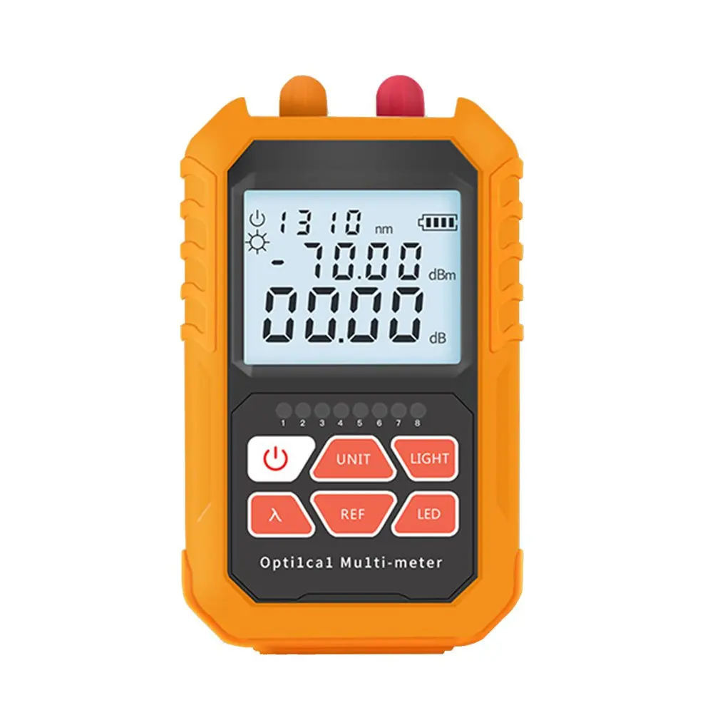 3 в 1 Визуальный дефектоскоп сетевой тестер волоконно-оптического кабеля 5 км