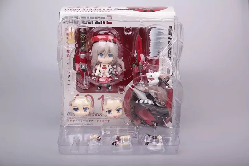 Экшн-фигурка Alisa llyinichna Omela God Eater 2 Q версия глина 10 см кукла подарки из ПВХ игрушки