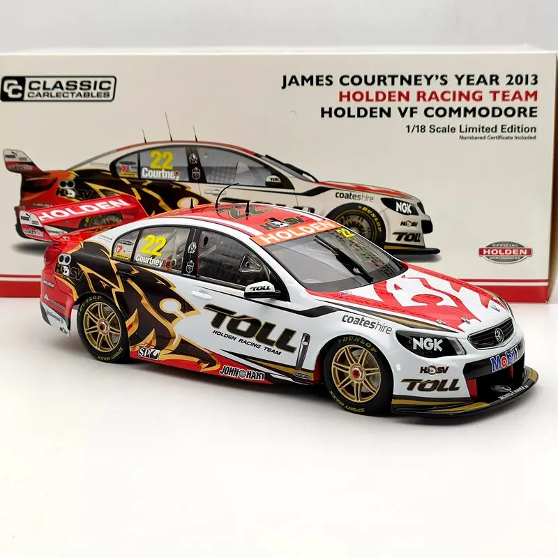Классические 1:18 для James Courtney's 2013 Toll Holden VF Commodore #22 NO.18535 модели литья под