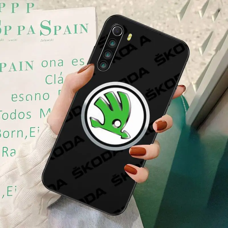 

Skoda Car Soft Phone Case For Redmi 7 8 9 A K20 30 Pro Note 8 9 Pro 9s