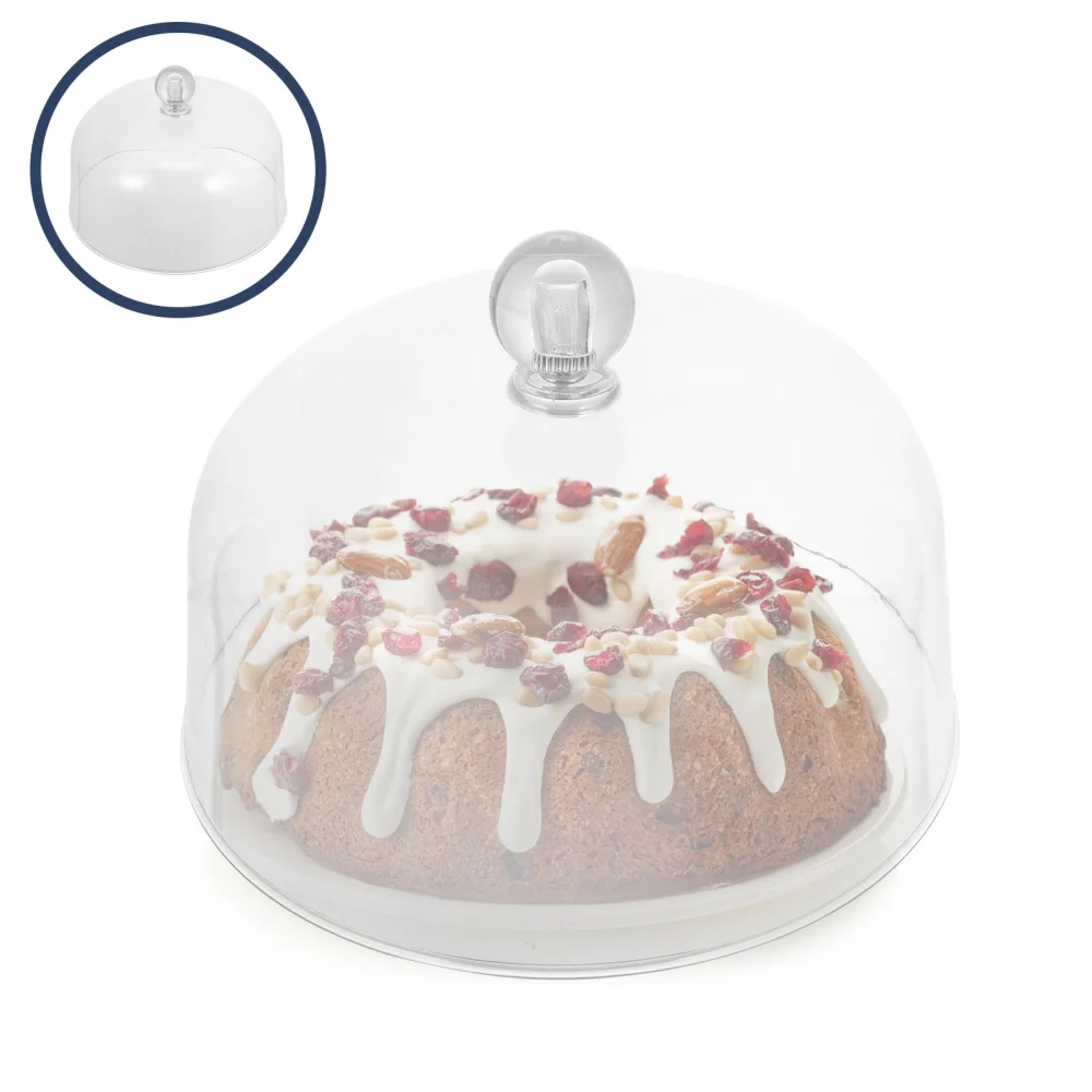 

Transparent Dome Shape Cover Multi-functional Food Cover Durable Food Dome