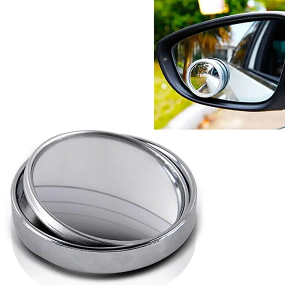 

360 Degree HD Blind Spot Mirror Adjustable Car Rearview Convex Mirror for Car Reverse Wide Angle Vehicle Parking
