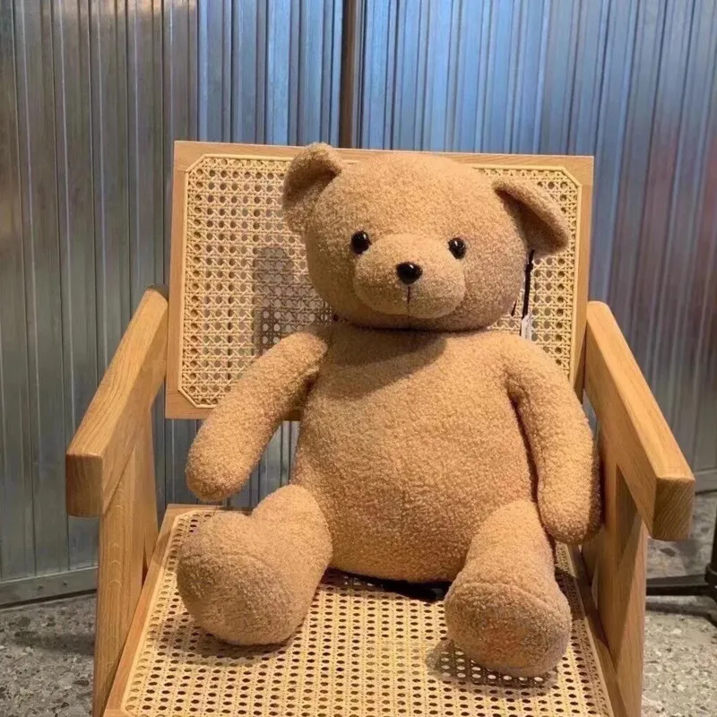 Модная плюшевая кукла в виде медведя с разделенной головой 50x30 см модная Кукла