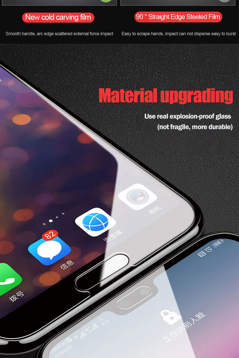 2 в 1 закаленное стекло для huawei P30 P20 lite P20 Pro, Защитное стекло для экрана Mate20 10 Lite P smart, защитное стекло