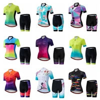 jpojpo womens cycling clothing suit breathable mountain bike clothes pro bicycle clothing kits mtb road cycling jersey set ropa