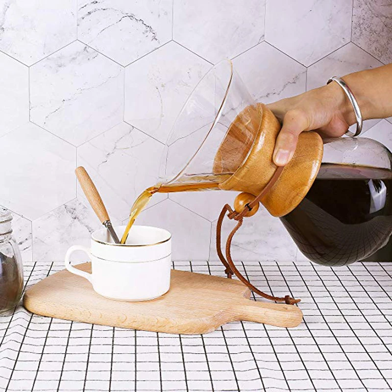 Кофейники кафетерий 1000 мл с фильтром из нержавеющей стали термостойкий