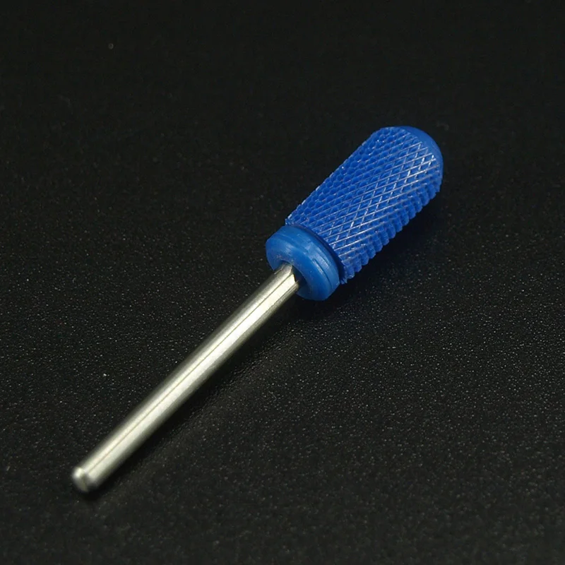 Круглый M маникюрный салон синий керамический сверло для ногтей фрезы пилка