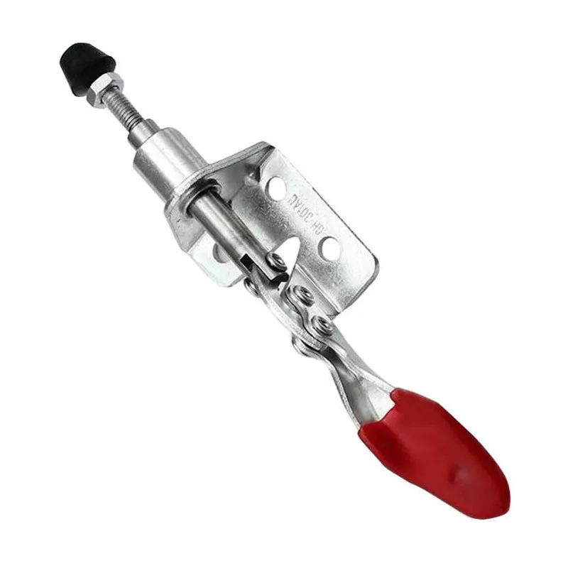 Вертикальный зажим для деревообработки угловой с пластиковой крышкой из ПВХ GH-301A